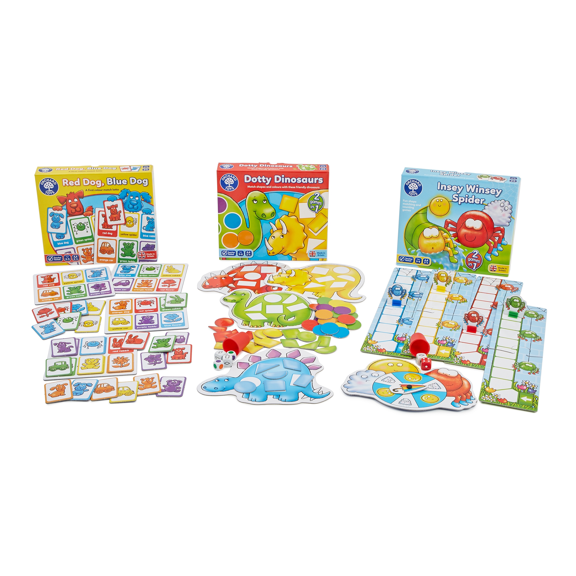 Colours and Shapes Games Pack